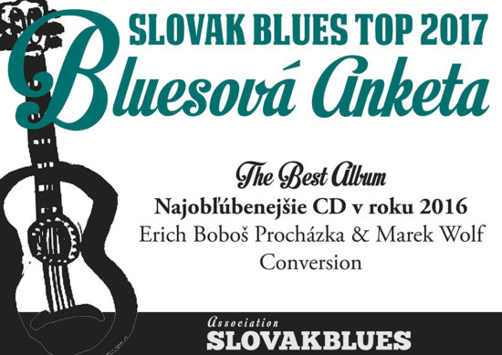 Najobľúbenejšie CD v roku 2016 Erich Boboš Procházka & Marek Wolf Conversion