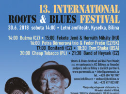 13. ročník festivalu Roots & Blues Festival 2018 se uskuteční v Bíline