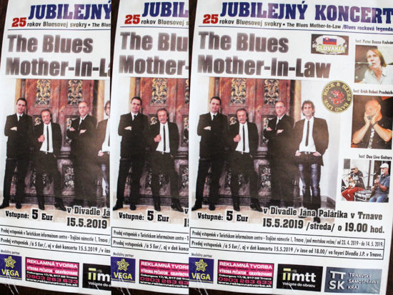Jubilejný koncert The Blues Mother-In-Law v Trnave