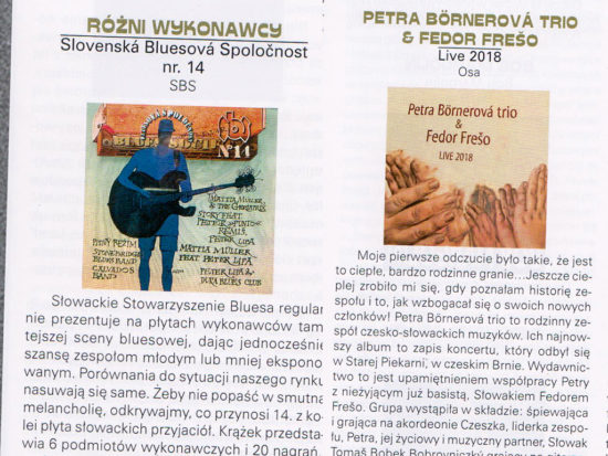 Časopis Twój Blues a úspech slovenských bluesmenov v Poľsku