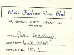Farlowe-Membership