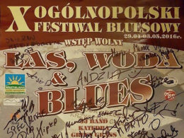 Las, Woda & Blues 2016. Jeden z najväčších bluesových festivalov v Poľsku.
