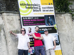 Slovak Blues Project v Ústí nad Labem Střekovské hudební léto 2017 Hrad Střekov