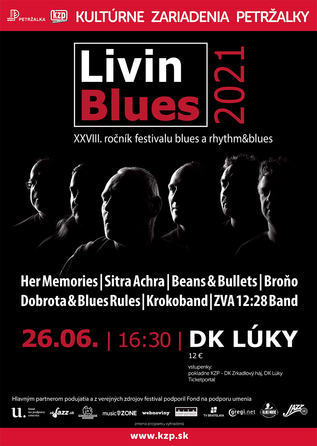 Čo ponúkne festival Livin' Blues 2021 Festival Livin Blues 2021 DK Lúky Bratilava