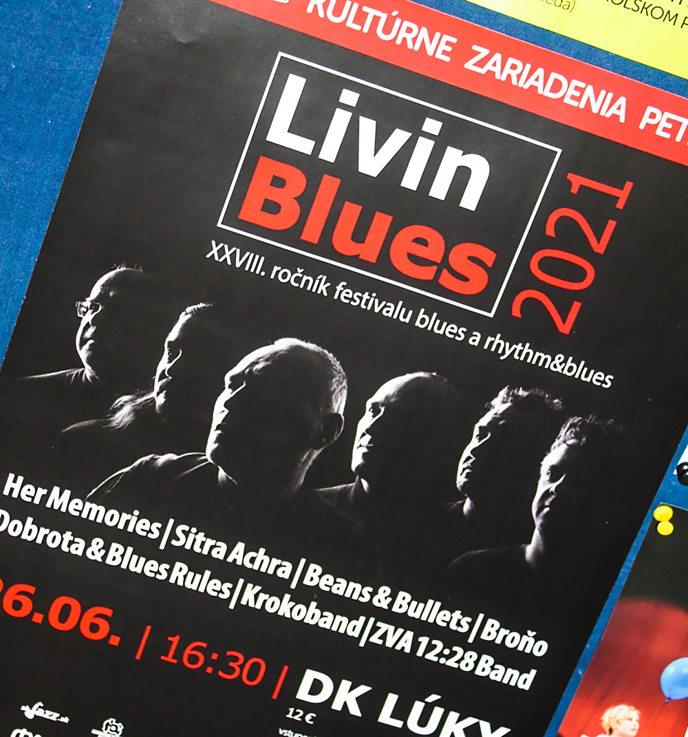 Festival Livin' Blues 2021 v Bratislave
