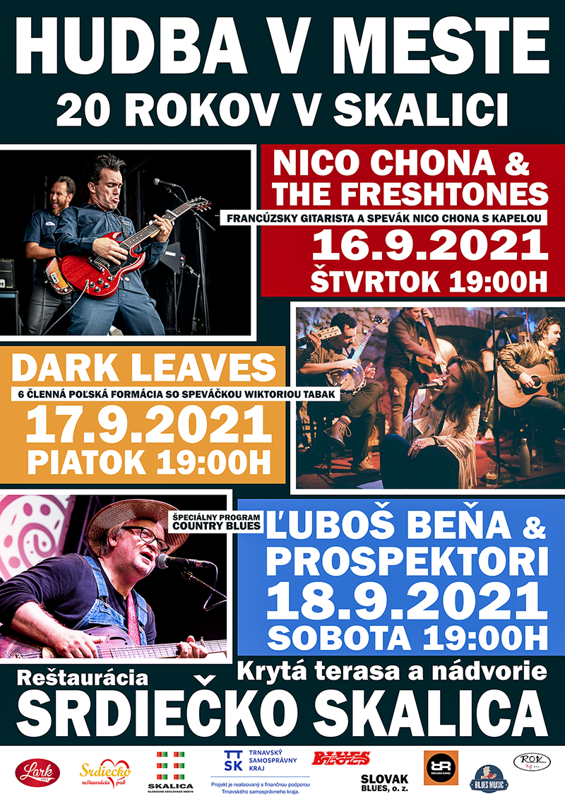 Fstival Hudba v Meste - 20 rokov v Skalici! Festival Hudba v Meste - 20 rokov v Skalici!