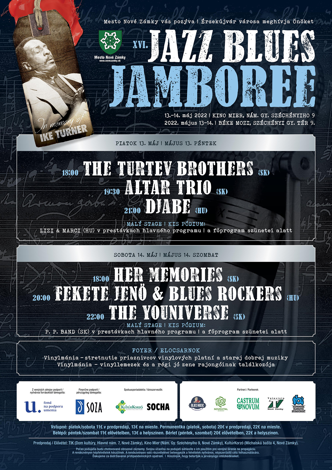 Jazz Blues Jamboree 2022 Nové Zámky Jazz Blues Jamboree 2022 Nové Zámky