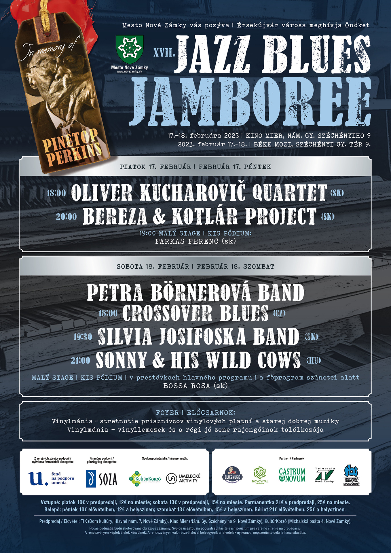 Jazz Blues Jamboree 2023 Nové Zámky