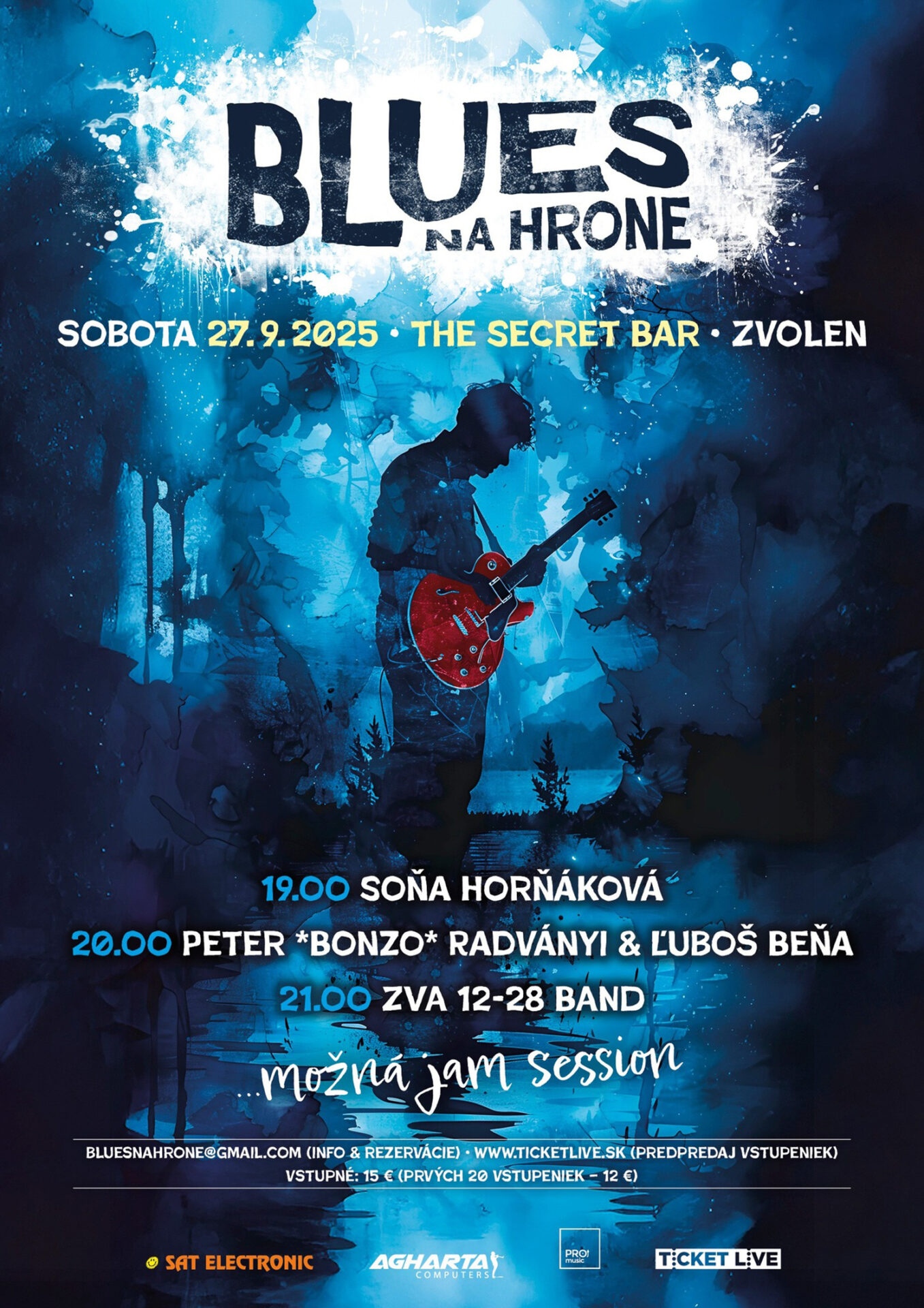 Festival Blues na Hrone 2025 Zvolen
